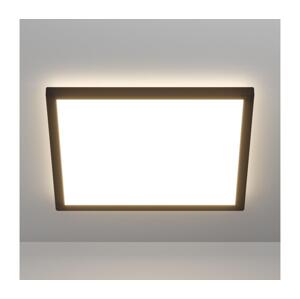 Eglo Eglo 901456 - LED St. venk. svítidlo ROVITO-R 17,6W/230V 39x39cm IP44 černá + DO