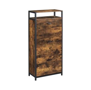 Botník FIRA hnědá/černá LBS101B01