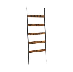 Stojanový věšák NAVARO hnědá/černá LLS011B01