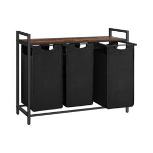 Koš na prádlo REX hnědá/černá BLH301B01V1