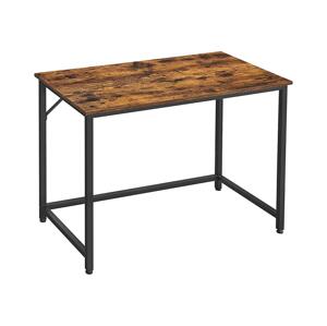 Psací stůl SOLEA hnědá/černá LWD41XV2