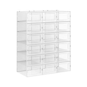 Modulární regál s přihrádkami BOXIFY bílá LSP18SWT