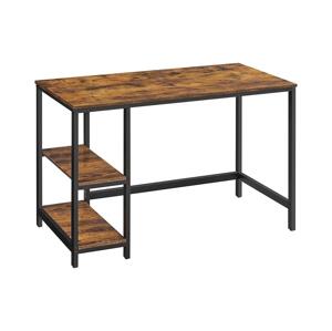 Psací stůl SOLEA hnědá/černá LWD47X