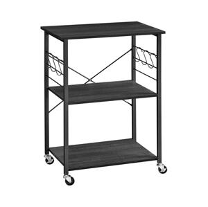 Servírovací stolek MARGE černá KKS060B42