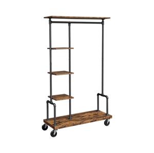 Mobilní stojanový věšák LINEA hnědá/černá HSR66BXV2