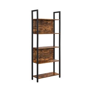 Knihovna NAVARO hnědá/černá LLS025B01V1