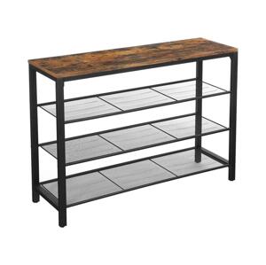 Botník DAVOR hnědá/černá LBS14BX