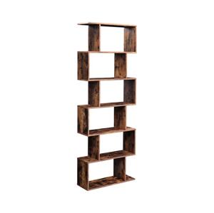 Knihovna LIVARO hnědá LBC61BX