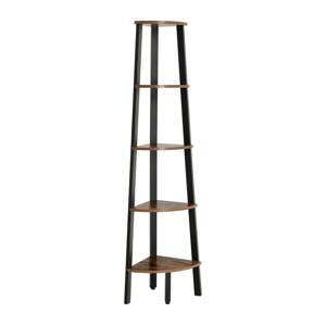 Knihovna NAVARO hnědá/černá LLS35XV1