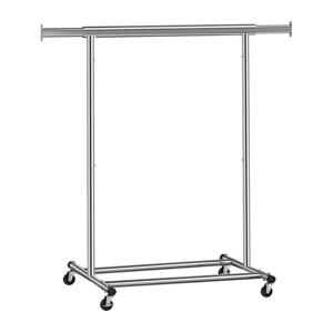 Mobilní stojanový věšák LINEA stříbrná HSR13S