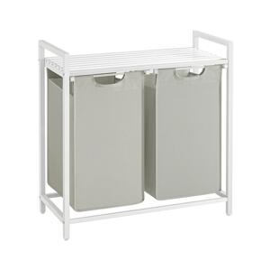 Koš na prádlo REX bílá BLH201W01