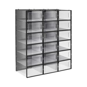 Modulární regál s přihrádkami BOXIFY černá LSP18SBKV1