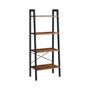 Knihovna NAVARO hnědá/černá LLS44XV2