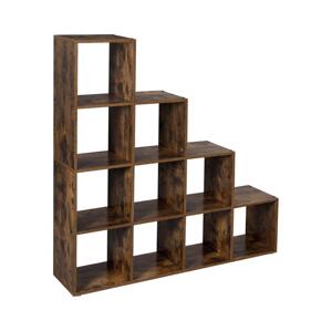 Knihovna DOVARO hnědá LBC10BX