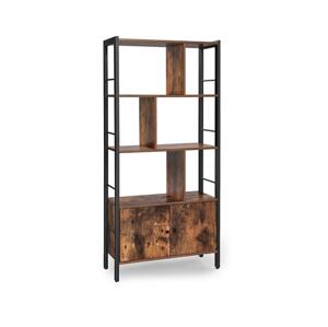 Knihovna NAVARO hnědá/černá LBC022B01