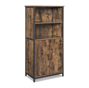 Komoda FIRA hnědá/černá LSC66BX