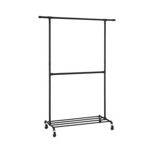 Mobilní stojanový věšák LINEA černá HSR62BKV1