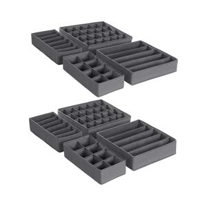 Organizér na prádlo do zásuvky GRANT šedá RUS08GY