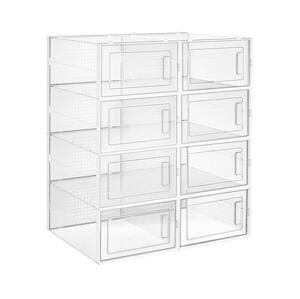 Modulární regál s přihrádkami BOXIFY bílá LSP08SWT