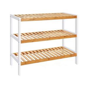 Botník MATE hnědá/bílá LBS03H