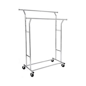 Mobilní stojanový věšák LINEA stříbrná HSR12SV1