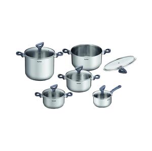 Tefal Tefal - Sada hrnců 10 ks DAILY COOK nerez