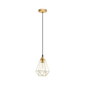 Eglo 79259 - Lustr na lanku BYRON 1xE27/60W/230V mosaz 79259