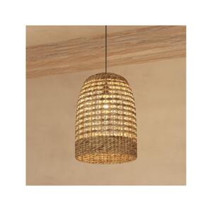 Atmosphera Atmosphera - Lustr na lanku SAND 1xE27/40W/230V ratan/vodní hyacint
