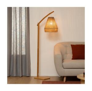Atmosphera Atmosphera - Stojací lampa PALM 1xE27/60W/230V bambus/konopí