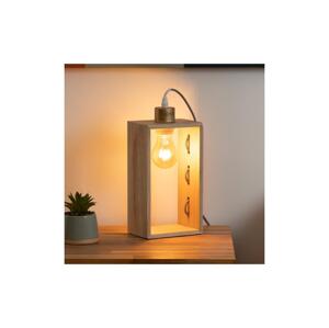 Atmosphera Atmosphera - Stolní lampa IWATA 1xE27/25W/230V pavlonie