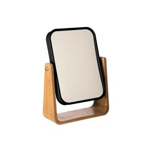 5five - Kosmetické zrcátko NATUREO 21,8x16 cm bambus/černá 140751N