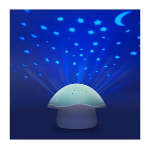 Pabobo PABOBO - Projektor s melodií STAR MUSHROOM 3xAA modrá