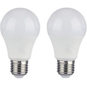 SADA 2x LED Stmívatelná žárovka A60 E27/9W/230V 6400K