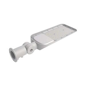 LED Pouliční lampa se senzorem soumraku LED/100W/230V 4000K IP65 šedá