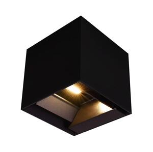 LED Solární nástěnné svítidlo se sen. LED/9W/3,7V 3000/4000/5000K IP65 černá