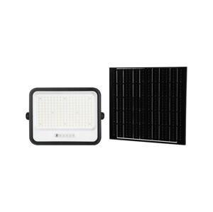 LED Stm. solární reflektor LED/400W/3,2V IP65 20000 mAh černá + dálkové ovládání 24086
