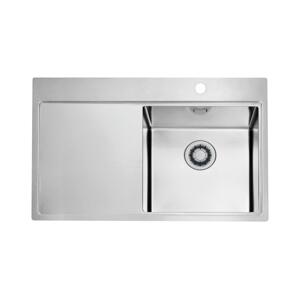 ALVEUS 1149516 - Kuchyňský dřez PURE 79x52,5 cm satin, pravý 1149516
