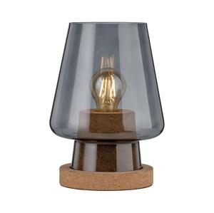 Paulmann Paulmann 79736 - 1xE27/20W Stolní lampa IBEN 230V kouřová