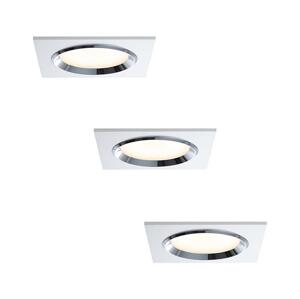 Paulmann Paulmann 92695 - SADA 3x LED Stmívatelné podhledové svítidlo DICE 3xLED/8W/230V