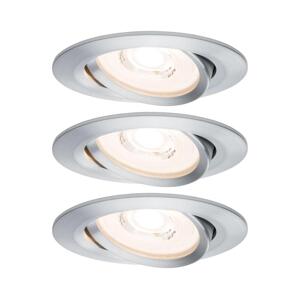 Paulmann Paulmann 93943 - SADA 3xLED/6,8W IP23 Stmívatelné podhledové svítidlo COIN 230V
