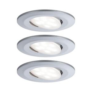 Paulmann Paulmann 99933 - SADA 3x LED/5,2W IP65 Stm koupelnové podhledové svítidlo 230V