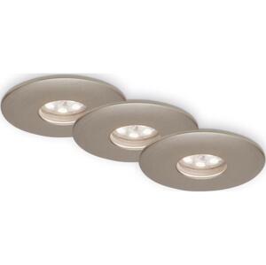 Briloner Briloner 7240-032 -SADA 3xLED Koup. pod. svít. ATTACH LED/1,8W/230V IP44 mat chr