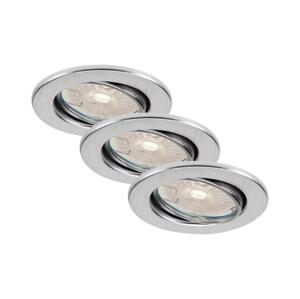 Brilo - SADA 3x LED Stm. koupelnové podhledové svítidlo DIMM LED/5,5W/230V IP23 7256-039