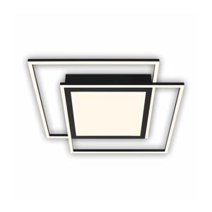 Brilo - LED Stropní svítidlo 2xLED/16W/230V + LED/19W 51,5x51,5 cm černá 3740-015