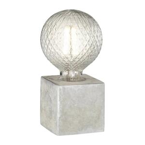 Wofi WOFI 8213.01.50.7000 - Stolní lampa BROAD 1xE27/10W/230V beton