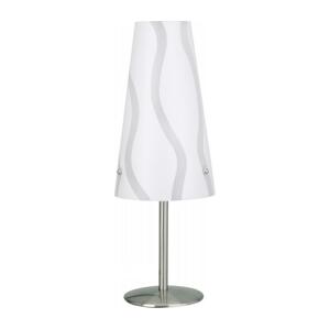 Brilliant Brilliant - Stolní lampa ISI 1xE14/40W/230V bílá/šedá/lesklý chrom