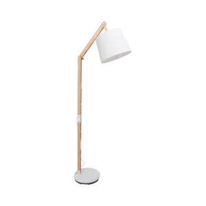 Brilliant Brilliant - Stolní lampa CARLYN 1xE27/60W/230V borovice/bílá