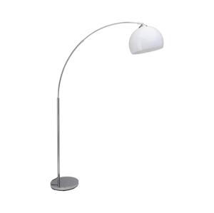 Brilliant Brilliant - Stojací lampa VESSA 1xE27/60W/230V lesklý chrom/bílá