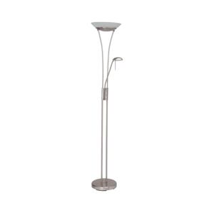 Brilliant Brilliant - LED Stmívatelná stojací lampa FINN 2xLED/13W/230V matný chrom