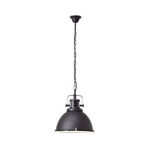Brilliant Brilliant - Lustr na řetězu JESPER GLAS 1xE27/60W/230V černá